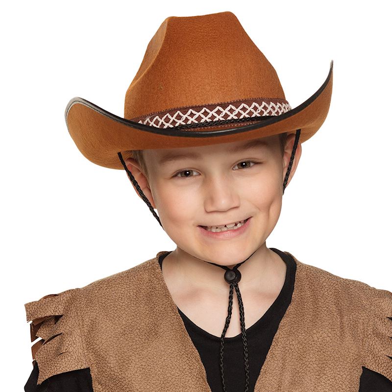 Cowboy Hut braun Kinder