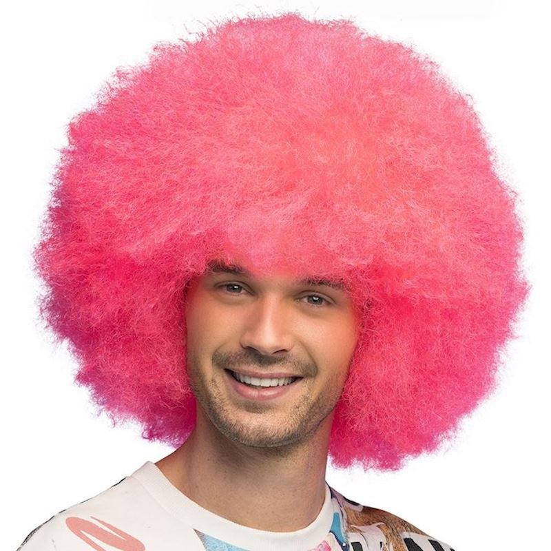 Perücke Sugar neon rosa