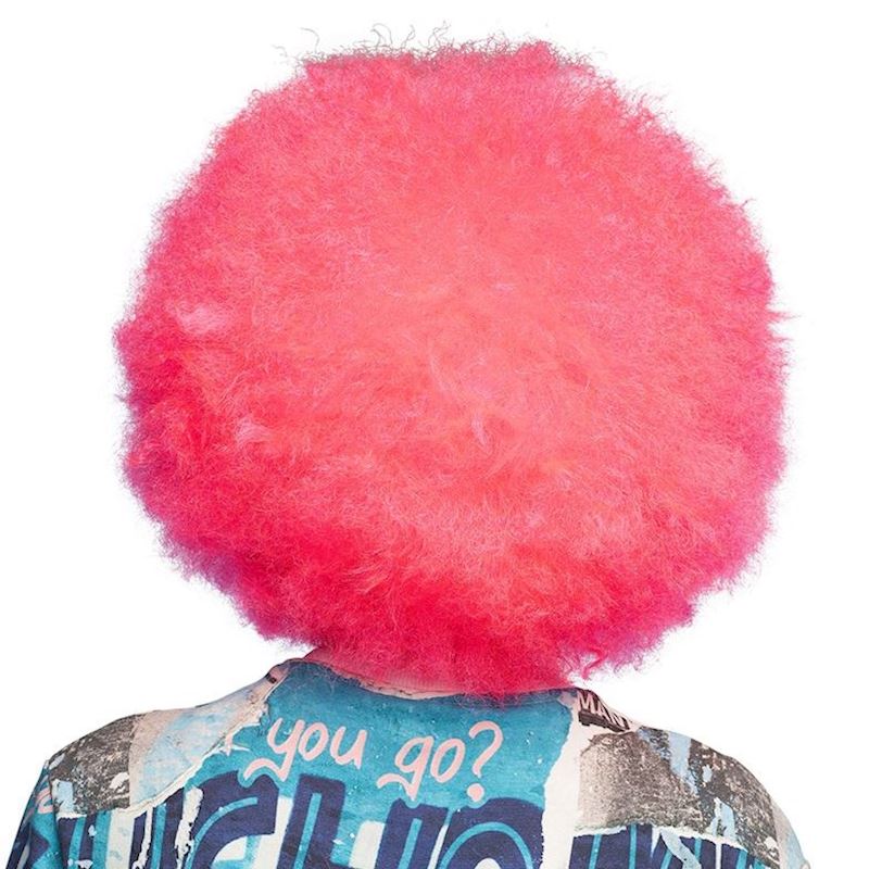 Perücke Sugar neon rosa