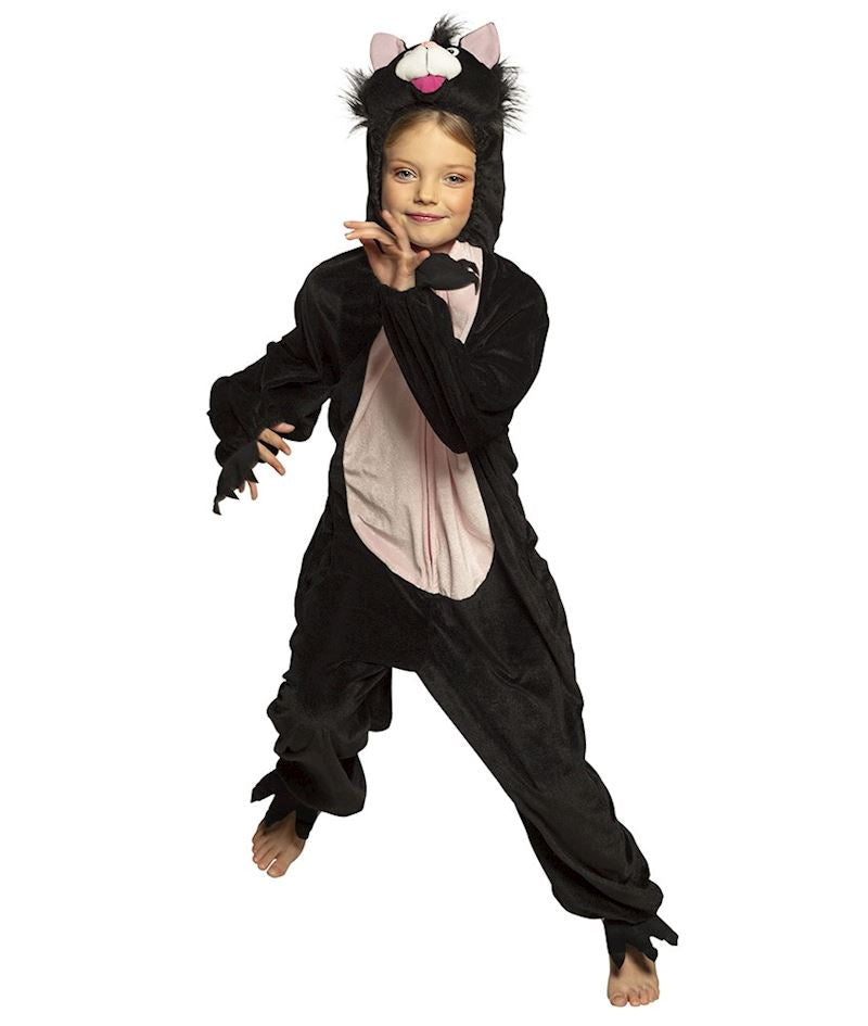 Kostüm Katze aus Plüsch Kinder