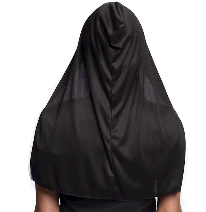 Maske mit Kapuze Screaming Nonne