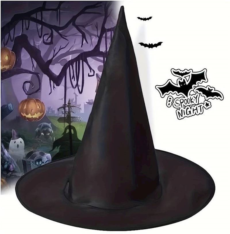 Hexenhut schwarz Kindergrösse