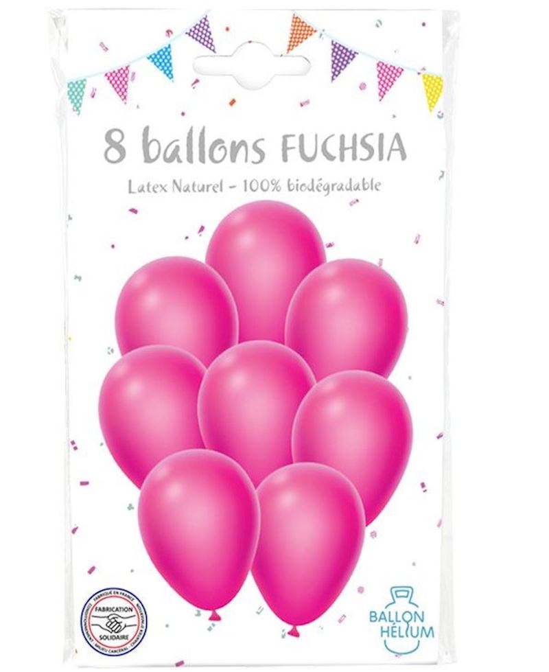 GUMMIBALLONE FUCHSIA