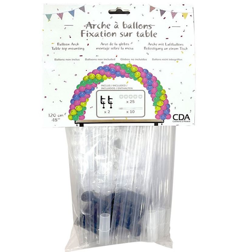 Ballonbogen Set mit 2 Tisch- klammern