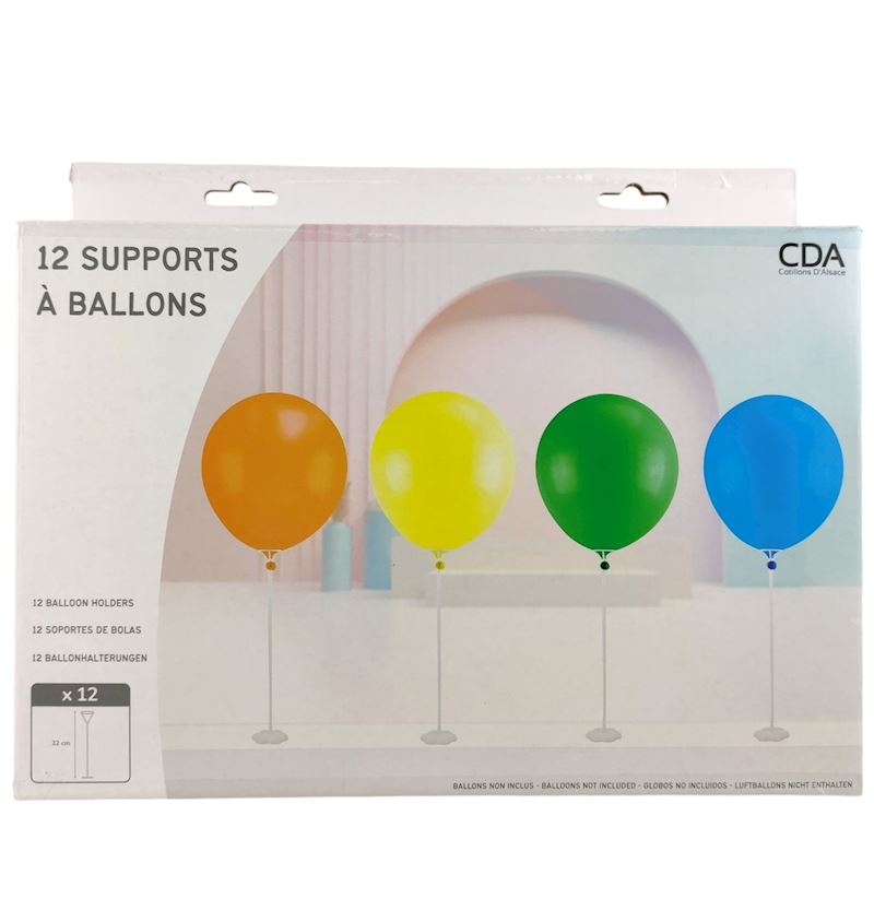 Ballonständer für Gummiballone 12er Set
