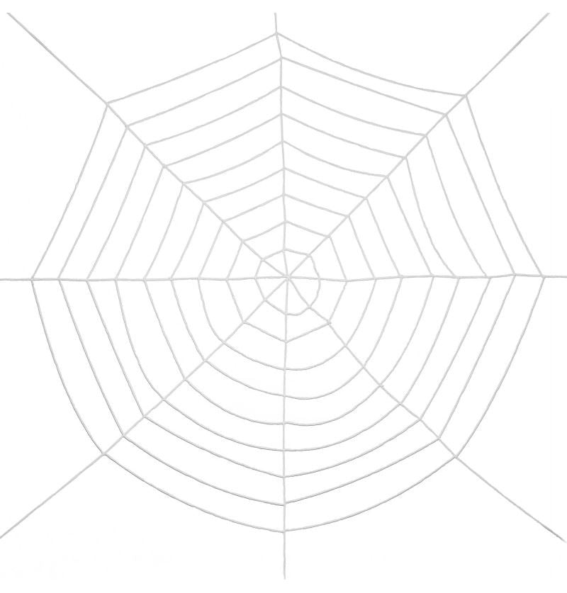 Spinnen Netz 3 Meter Umfang