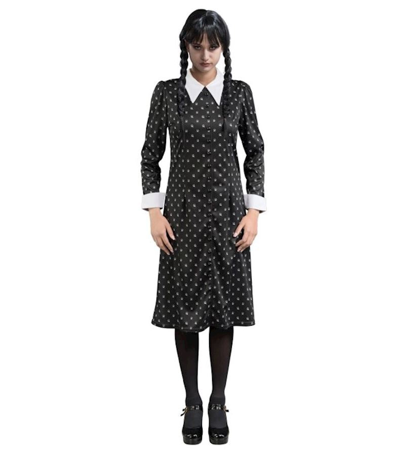 Kostüm Wednesday Kleid