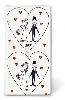 Hochzeit Taschentücher