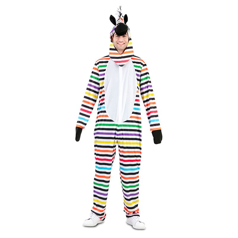 Kostüm Zebra gestreift  Jumpsuit