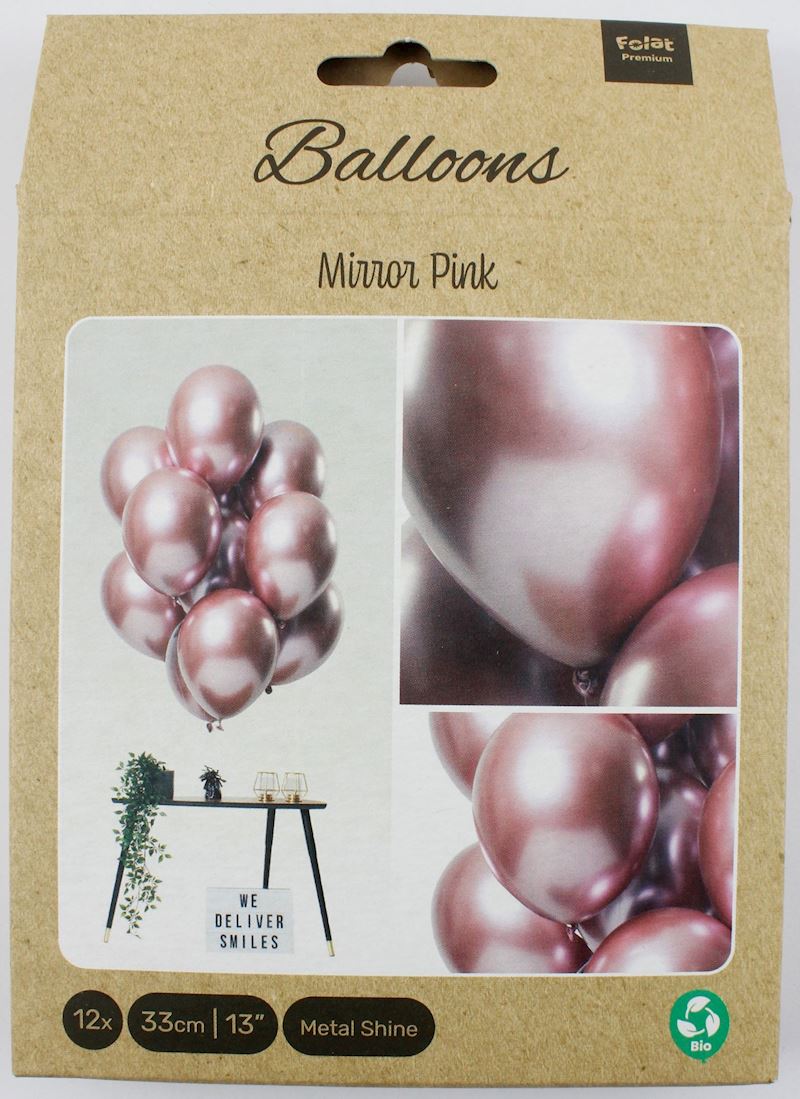BALLONE SPIEGEL EFFEKT ROSE-GOLD