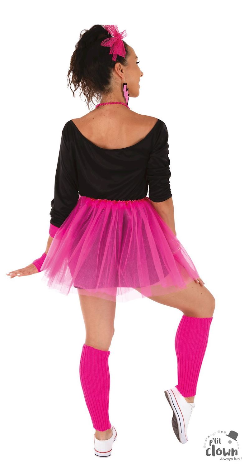 Kostüm 80er neonpink