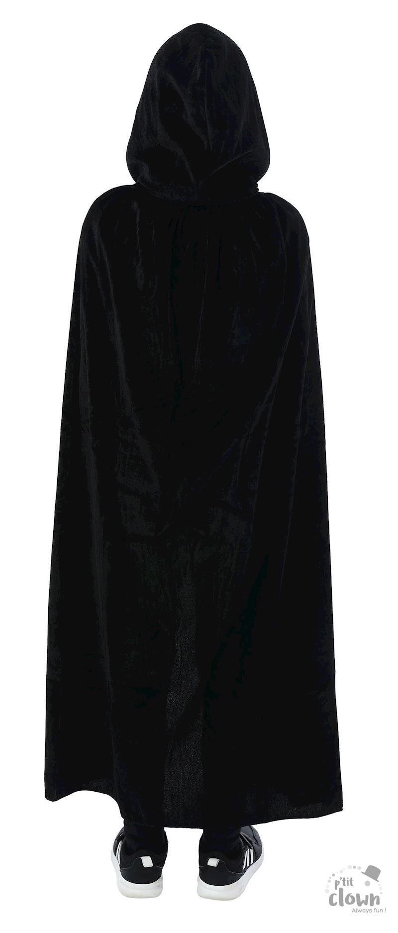 Umhang mit Kapuze aus Samt Kindergrösse