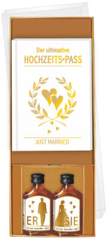 Hochzeitspass Geschenkbox