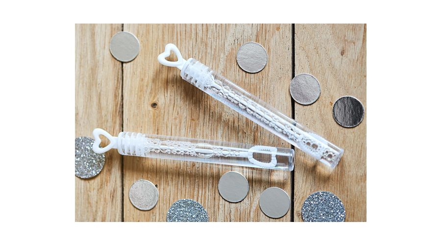 Seifenblasen Stick mit Herz 8 Stk. 10 cm